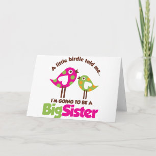 Anúncio A Birdie Vai Ser Irmã Mais Velha