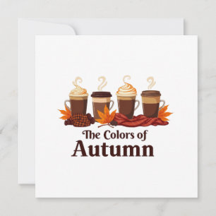 Anúncio A cor do outono Pumpkin Spice Coffee Fall