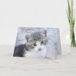 Anúncio A menor placa de nota felina