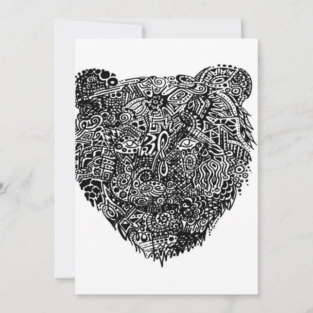 Anúncio Abstrato Bear_ (Frente)