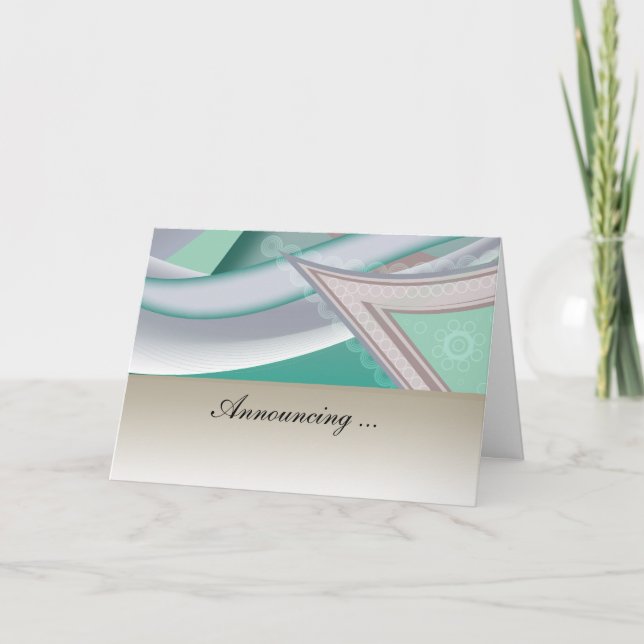 Anúncio Abstrato Chocolate Mint (Frente)