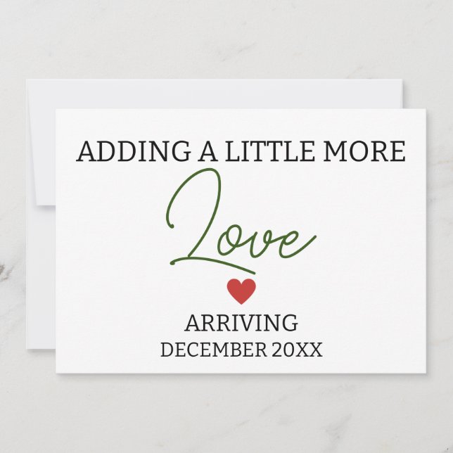 Anúncio Adicionando um pouco mais de amor gravidez neutra  (Frente)