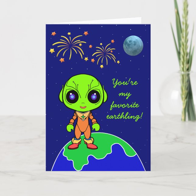 Anúncio Alien Valentine's Day card by Jo Images (Frente)