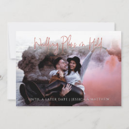 Anúncio Alteração de Data do Evento de Casamento com Rotei