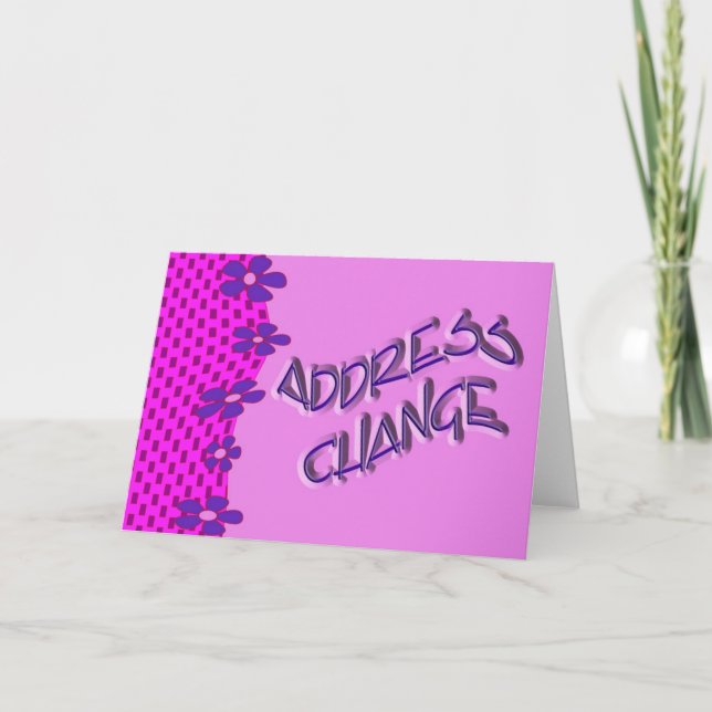 Anúncio Alteração de endereço (Frente)