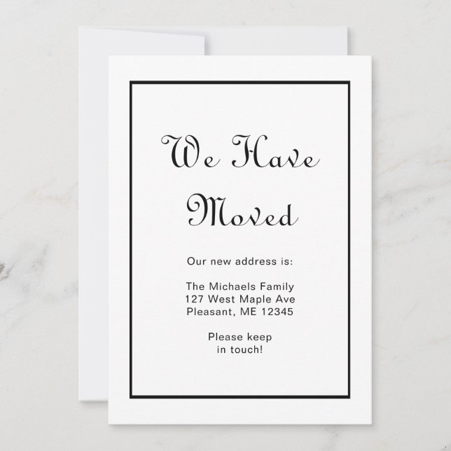 Anúncio Alteração de endereço de pontos Bonito a preto e b (Frente)