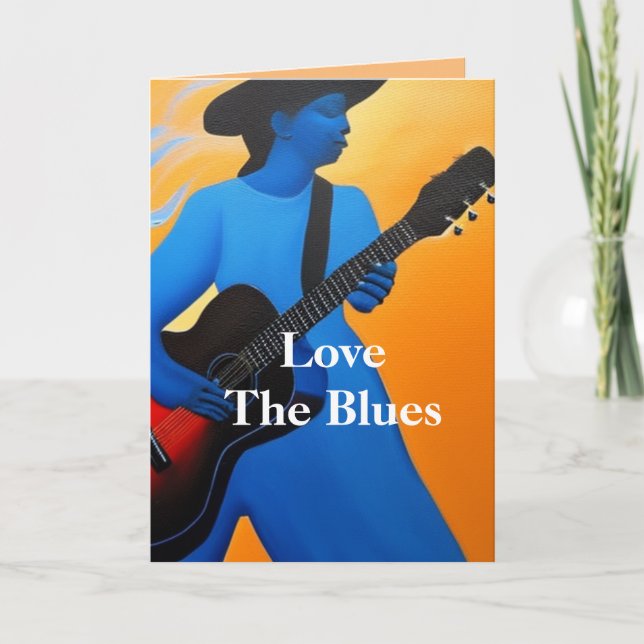 Anúncio Ame os Blues (Frente)