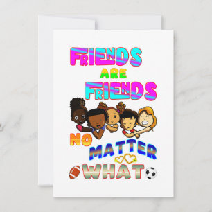 Anúncio Amigos São Amigos Não Importa O Que