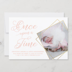 Anúncio Anunciação de Nascimento da Princesa do Tempo