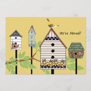 Anúncio Anunciamento de Aves Pintadas em Movimento