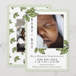 Anúncio Anunciamento Rustic Deixa Baby Boy