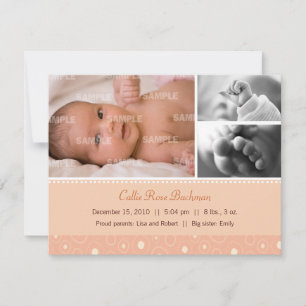 Anúncio Apricot Gumdrop Baby Birth