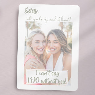 Anúncio Aquarela será minha proposta de madrinha de casame