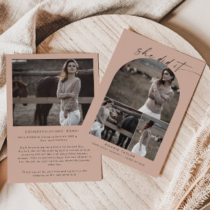 Anúncio Arch Salmon Ela Fez Isso Foto De Graduação De Cola