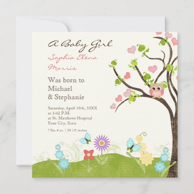 Anúncio Árvore de Corujas Cómeas da Vida (Frente)