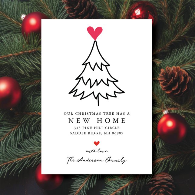 Anúncio Árvore de Natal Sensível Novo Movimento Doméstico (Criador carregado)