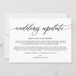 Anúncio Atualização de Casamento | Casamento Menor