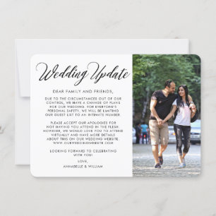 Anúncio Atualização de Casamento   Foto Casamento Pequeno