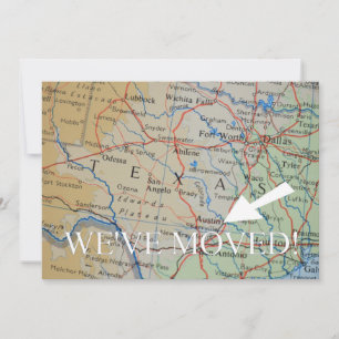 Anúncio Austin, Texas Mudamos o lançamento do novo endereç