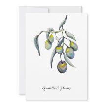 Azeitonas mágicas pintadas à mão