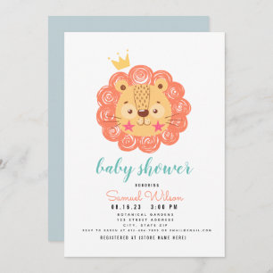 Anúncio BABY LION King of the Jungle Announement