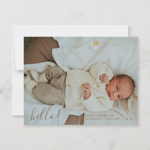 Anúncio Baby Photo Modern Birn