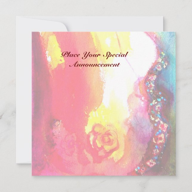 Anúncio baile de máscaras THIRD MASK, dourado vermelho ama (Frente)