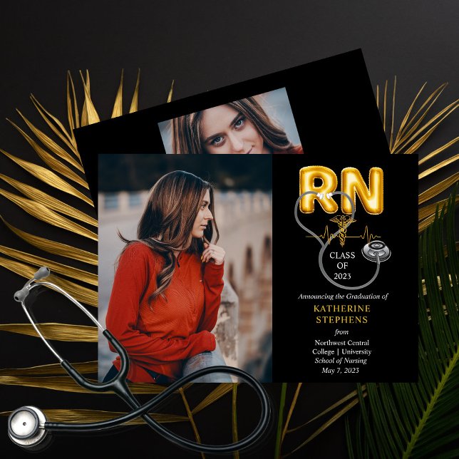 Anúncio Balão Letras RN Graduação do Estetoscópio de Caduc (Criador carregado)