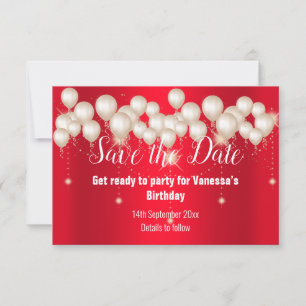 ANÚNCIO BALÃO VERMELHO SALVAR DATA