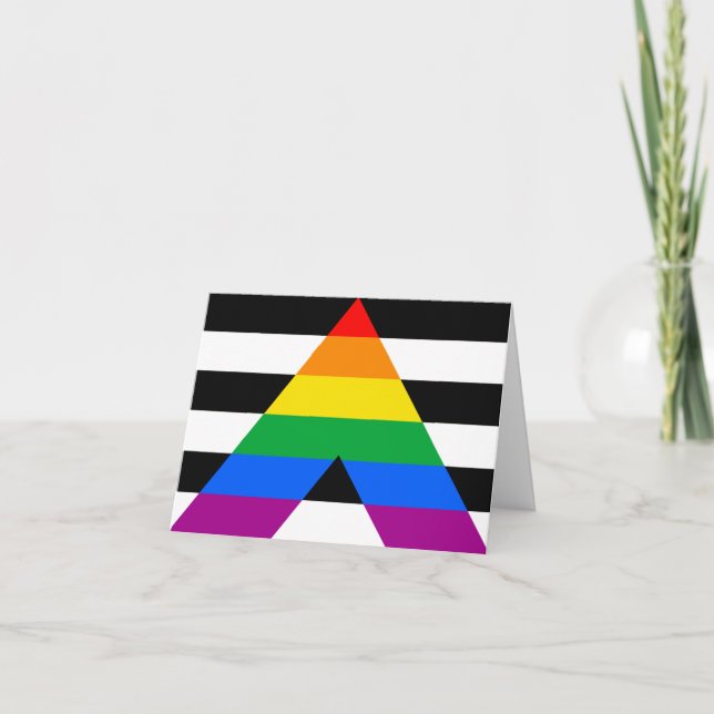 Anúncio Bandeira Aliada LGBTQ+ (Frente)