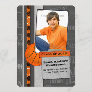 Anúncio Basquetebol, esportes, graduação da foto