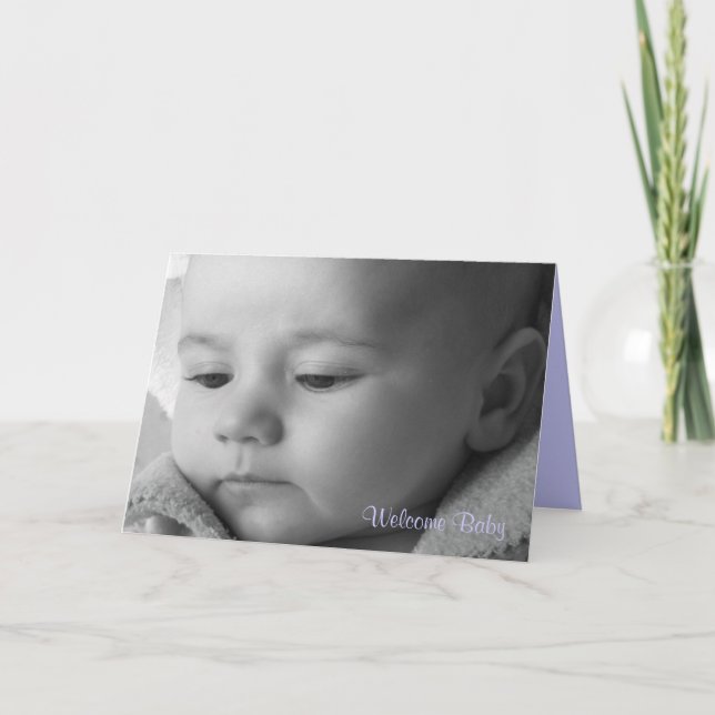 Anúncio Bebê bem-vindo (Frente)