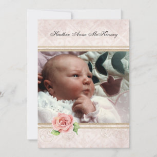 Anúncio Bebê Nascido, Anunciante Garota - Nossa Pequena Pr