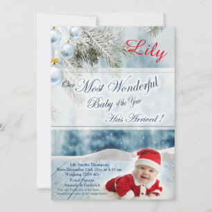 Anúncio Bebê Natal