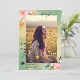 Anúncio Beown pink watercolor botânico floral