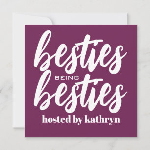 Anúncio Besties sendo Besties Personalizadas