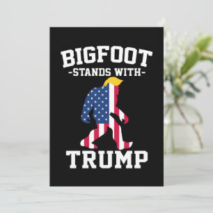 Anúncio Bigfoot Apoia Trump Eleições 2024