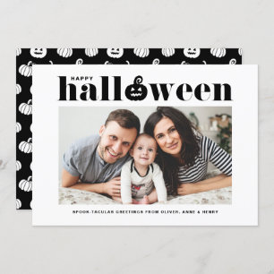 Anúncio Black Jack-o' lanterna Foto Feliz Dia das Bruxas