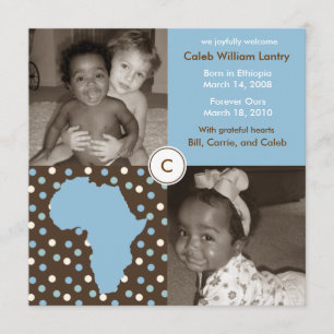 Anúncio Bloco de África: Polcas azuis