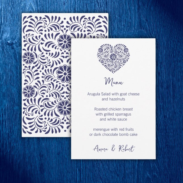 Anúncio Blue Mexicano Talavera Heart (Criador carregado)