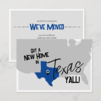 Blue New Home no Texas Y'all Moving