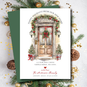 Anúncio Boas Festas na Porta da Frente