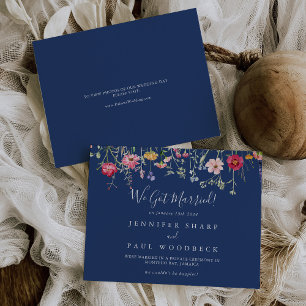 Anúncio Boho Multicolor Wildflower Elopement