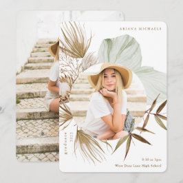 Anúncio Boho Wreath Dois Graduação Fotográfica