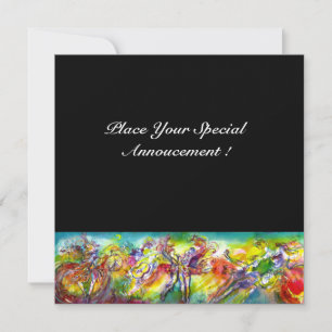 Anúncio Bola, dança e música de mascarada ITALIANA do