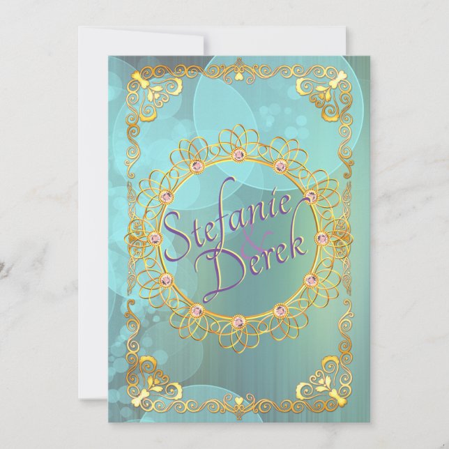 Anúncio Bolhas Elegantes e Macias em Azul Turquesa (Frente)