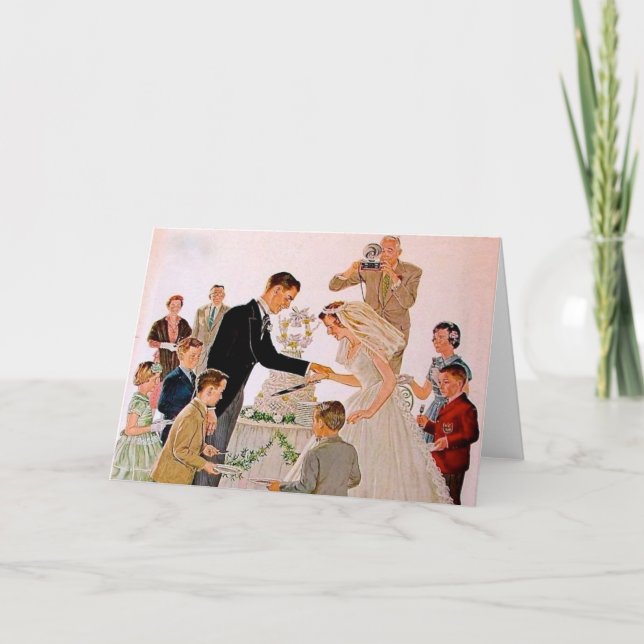 Anúncio Bolo de Corte Vintage (Frente)