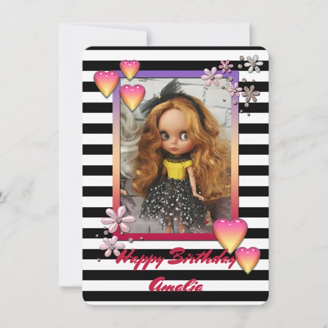 Anúncio Bonecas, bonecas, personalizadas, passatempo (Frente)