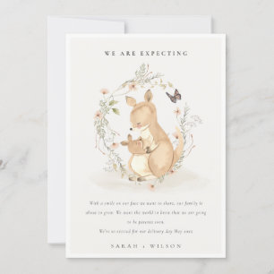 Anúncio Bonita Joey Mama Kangaroo Floral Wreath Baby