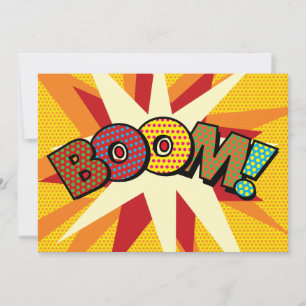 Anúncio BOOM - Seu Retro de Diversão de Bolhas de Discurso